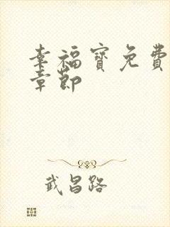 幸福宝免费阅读章节