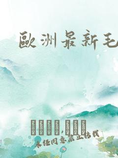 欧洲最新毛片