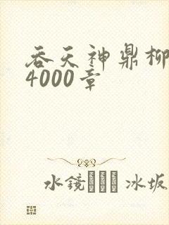 吞天神鼎柳无邪4000章