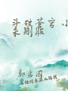 斗破苍穹 小说未删版