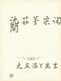 沈茹菁宋洵笔趣阁