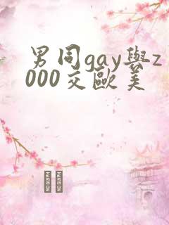 男同gay与z000交欧美