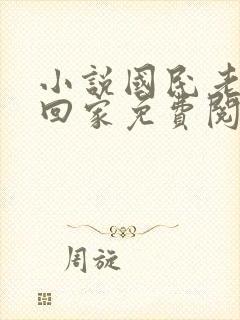 小说国民老公带回家免费阅读