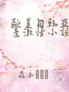 欧美日韩亚洲国产激情小说