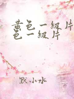 黄色一级片,黄色一级片