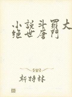 小说斗罗大陆2绝世唐门