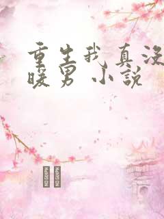 重生我真没想当暖男 小说