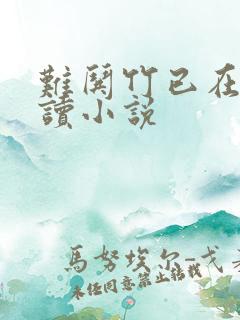 难哄竹已在线阅读小说