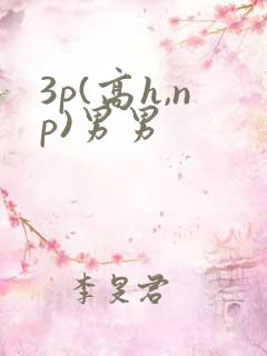 3p(高h,np)男男