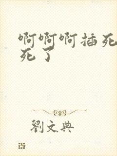 啊啊啊插死了爽死了