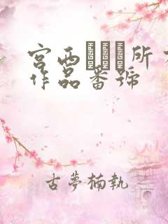 宫西ひかる所有作品番号