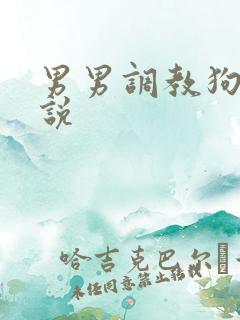 男男调教狗奴小说