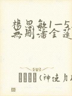 杨思敏1—5集无删潘金莲