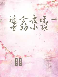 适合夜晚一个人看的小说