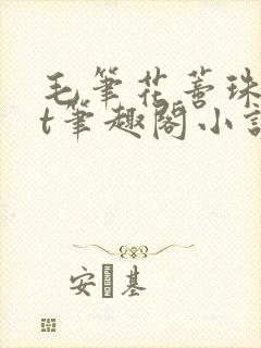 毛笔花蒂珠txt笔趣阁小说古代