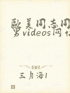 欧美同志同性猛男videos网站