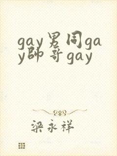 gay男同gay帅哥gay