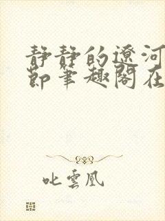 静静的辽河无删节笔趣阁在线阅读