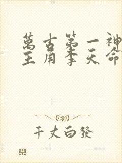 万古第一神小说主角李天命