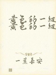 黄色的一级片,黄色的一级片