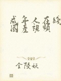 成年人在线观看国产视频