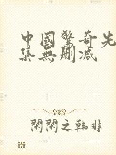 中国惊奇先生全集无删减