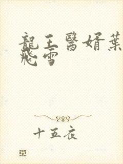 龙王医婿叶凡唐飞雪