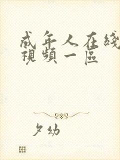 成年人在线观看视频一区