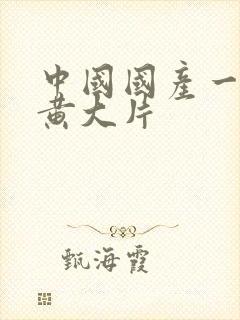 中国国产一级特黄大片