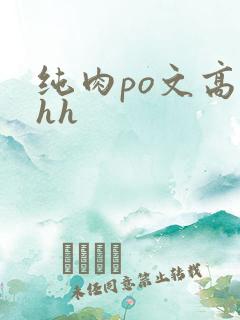 纯肉po文高hhh