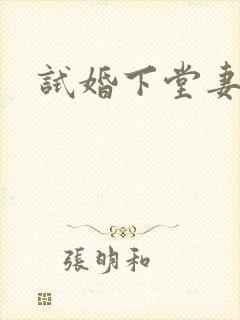 试婚下堂妻