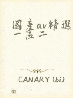 国产av精选区一区二