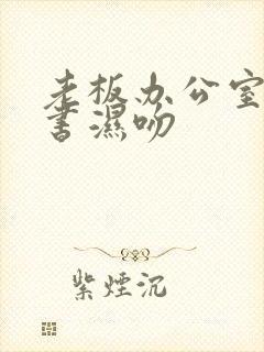 老板办公室与秘书湿吻