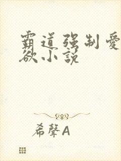 霸道强制爱占有欲小说