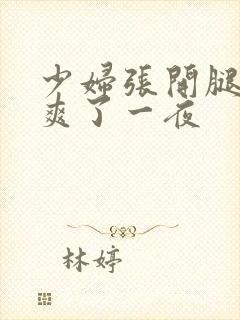 少妇张开腿让我爽了一夜