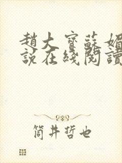 赵大宝苏媚的小说在线阅读