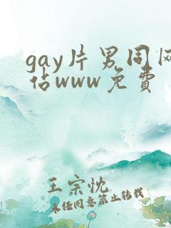 gay片男同网站www免费