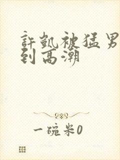 许凯被猛男狂c到高潮