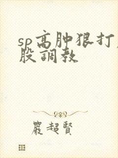 sp高肿狠打屁股调教