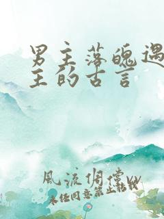 男主落魄遇到女主的古言