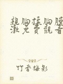 亲胸揉胸膜下刺激免费观看网站