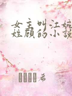 女主叫江婉男主姓顾的小说