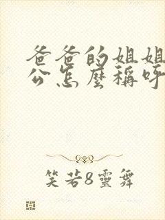 爸爸的姐姐的老公怎么称呼