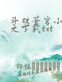 斗破苍穹小说全文下载txt