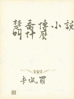 楚乔传小说原著叫什么