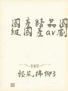 国产精品国产三级国产av剧情