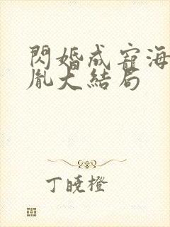 闪婚成宠海彤战胤大结局