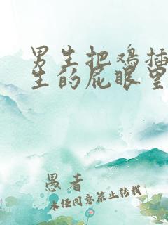 男生把鸡插进女生的屁眼里