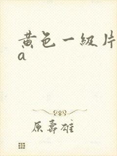 黄色一级片aaa