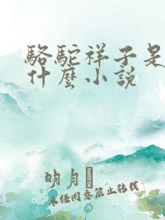 骆驼祥子是一本什么小说